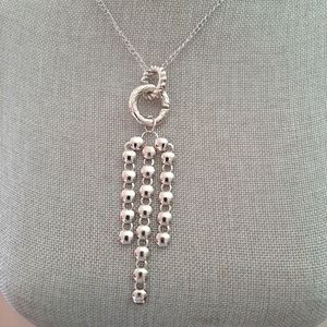 💚SALE 3 for $30 💚 Silver Statement   Ladies Necklace